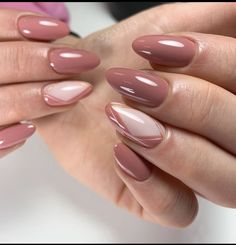 New Nail Ideas, Blush Pink Nails, Ombre Gel Nails, Nail Extensions Acrylic, Minimal Nails Art, Art Top, Nude Nail Designs