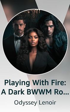 the poster for playing with fire featuring two men and a woman