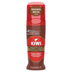 Kiwi Color Shine is an easy-to-use premium liquid shoe polish that provides long-lasting shine  color protection and proven long-lasting water protection for your leather shoes. Color Shine contains natural Carnauba wax and also features a convenient  durable two-layer sponge with controlled dosage and buffs as you apply. Helps keep your shoes looking new longer. Shake Bottle, Leather Care