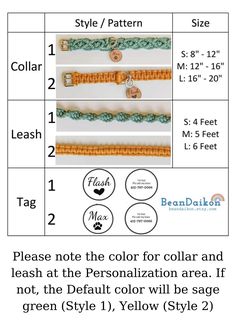 the instructions for how to crochet bracelets