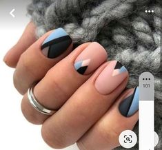 Matte Acrylic Nails, Glitter Gel Nails, Nail Design Inspiration, Trendy Nail Design, Short Nail Designs