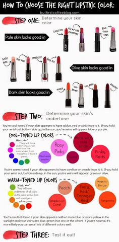 Choosing the right lipstick color (there’s some science involved!) Skin Undertones, Cool Winter, Best Lipsticks, Olive Skin, Makeup Guide, Lipstick Color, Bride Makeup, Lipstick Shades, Lipstick Colors