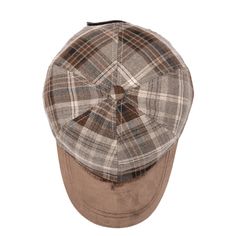 Features: Brim Size: 2.5" 100% cotton Fits 5-7 years old Plaid cap with faux suede brim Kids Plaid, Fall Hats, Plaid Design, Hat Fashion, Brown Color, Faux Suede, Sale Items, Baseball Hats, Size 2