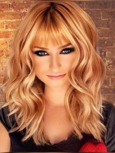 Red Hair With Blonde Money Piece Bangs, Balayage Auburn, Redhead Hair Color, Fox Hair Dye, Copper Blonde Hair Color, Blonde Foils, Light Auburn Hair, Fall Blonde Hair