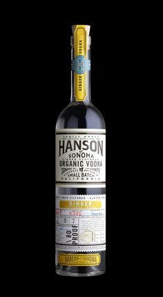 a bottle of jameson on a black background with the label in yellow and white lettering