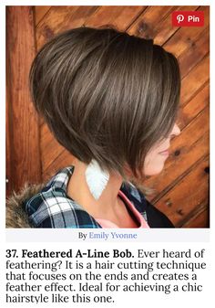 Women's Short Haircuts, Popular Short Hairstyles, Short Hair Balayage, Hairstyles For Women, Short Haircuts