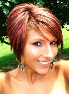 Short Hairstyles With Blonde And Red Highlights. There are any references about Short Hairstyles With Blonde And Red Highlights in here. you can look below. I hope this article about Short Hairstyles With Blonde And Red Highlights can be useful for you. Please remember that this article is for reference purposes only. #short #hairstyles #with #blonde #and #red #highlights Spikes Hair, Pixie Color, Latest Bob Hairstyles, Red Hair With Blonde Highlights, Red Blonde, Red Blonde Hair, Short Red Hair, Friends Hair, Fabulous Hair