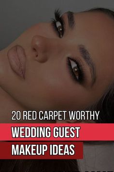 Wedding Guest Makeup Ideas, Perfect Wedding Makeup, Wedding Guest Makeup, Date Night Makeup, Dress For A Wedding, Emo Makeup, Stunning Makeup, Clown Makeup, Baddie Makeup