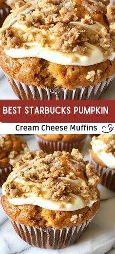 the best starbucks pumpkin cream cheese muffins