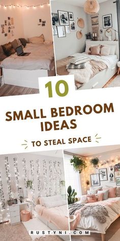 small bedroom ideas to steal space