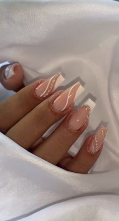 Prom Nails Ideas, Aesthetic Nails, Nail Idea, Prom Nails, Pretty Acrylic Nails, Cute Acrylic Nails, Nails Inspo, Toe Nails, Stylish Nails