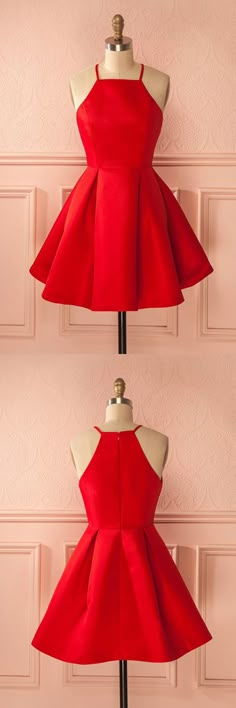 Short Straps Red Prom Dresses,Cheap Homecoming Dress for Girls,SH15,Short Prom Dresses,Homecoming Dresses,Prom Gowns,Party Dresses,Graduation Dresses,Short Prom Dresses,Gowns Prom,Cheap Prom Gowns on Line Red Homecoming Dresses Short, Simple Satin, Homecoming Dress Short, Dress For, Cheap Homecoming Dresses, Gaun Fashion, Red Homecoming Dresses, Prom Dresses For Teens, Short Homecoming Dress