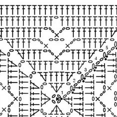 the pattern is shown in black and white