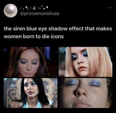 Femcel Outfits, Euphoria Aesthetic Outfits, X Aesthetic, Euphoria Aesthetic, Smink Inspiration, Blue Eyeshadow, Makati, Pretty Makeup, Artistry Makeup