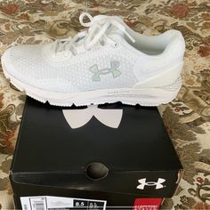 White Women Under Armour Sneakers Nike Air Max, Nike Air Max Tn, Green Sneakers, Under Armour Shoes, Nike Sweater, Beaded Handbag, Vintage Beaded Dress, Grey Sneakers, Light Blue Sweater