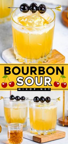 A simple summer cocktail with only 5 ingredients! It will become one of your go-to alcoholic drinks for get-togethers. Vibrant with an elegant touch, this easy bourbon sour recipe is just perfect! Variations on this whiskey mixed drink included! Bourbon Sour Recipe, Easy Christmas Drinks, Alcoholic Party, Easy Spring Cocktails, Easy Party Drinks, Citrus Cocktail, Cocktails To Make At Home, Popular Cocktail Recipes, Bourbon Sour