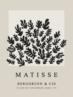 the cover of matissee berggruen & cie's catalogue