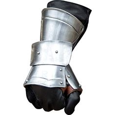 Hand Gloves, Arm Armor, Fantasy Armor, Armor Concept, Brown Leather Strap, Silver Prices, Steel Plate, Amazon Gifts, Larp