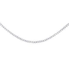 A stunning classic with a modern design, this adjustable choker necklace features round brilliant cut diamonds totaling 2.04 carats. Tennis Choker Necklace, Diamonds Direct, Women Diamond, Round Brilliant Cut Diamond, Round Brilliant, Womens Jewelry Necklace, Beautiful Jewelry, Jewelry Necklace Pendant, Choker