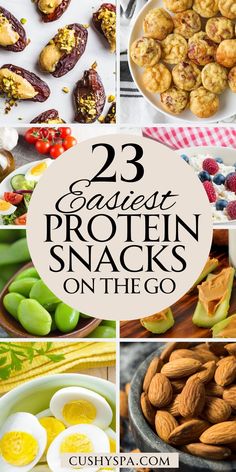 the best protein snacks on the go to help you gain weight and maintain your body's energy