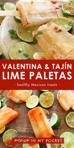 valentine & tahiti lime palateas are the perfect appetizer for any mexican occasion