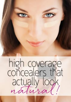 Using concealers can be very tricky. Often they are dry and won't blend in to your skin easily. And, if they do blend in there's a good chance that they'll soon settle into any skin imperfection, highlighting the feature you were just trying to cover up! To help you decide what’s worth trying eBay is sharing a list of concealers that blend well, look natural and stay looking good all day! Best Concealers, High Coverage Concealer, Best Concealer, Beautiful Makeup, Hair Skin