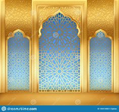 Golden Arch, Dining Table Design Modern, Ramadan Background, Digital Invitations Wedding, Creative Gift Wraps, Holiday Templates, Inside Decor, Islamic Patterns, Arabic Pattern