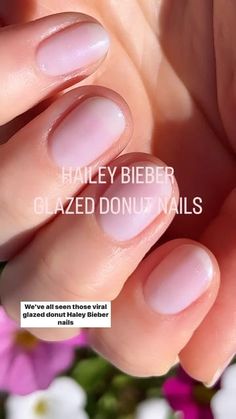 Nails With Regular Polish, Glazed Donut Nails, Donut Nails, Glazed Donut, Donut Glaze, Nailed It, Chrome Nails, Girl Stuff