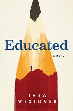 a book cover with an image of a pencil in the shape of a person standing on top of a hill