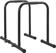 two black bike racks with wheels on each side