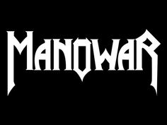 the logo for manowaar, an electronic band that has been released in europe