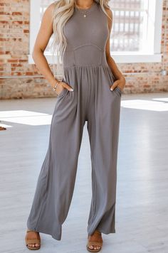 Elevate your style with our Omari Sleeveless Wide Leg Jumpsuit! The sleek design and flowy legs create a flattering silhouette for any body type. Perfect for any occasion, this jumpsuit will make you feel confident and stylish. Embrace the versatility and comfort of this must-have piece! Material:93%Viscose+7%Elastane Model info: Models are 5'7", Size 2, wearing smalls Photography Lenses, Velvet Jumpsuit, Ribbon Hair, Wide Leg Jumpsuit, Waist Length, Black Media, Feel Confident, Body Types, Make You Feel