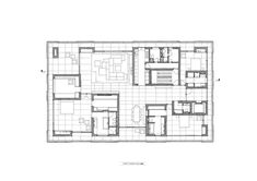 the floor plan for an apartment with four rooms