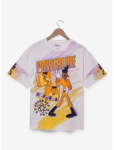 Goofy Movie Powerline, Goofy Shirt, A Goofy Movie, Disney Tee Shirts, Goofy Disney, Tee Bag, Goofy Movie, Disney Fashion, Disney Tees