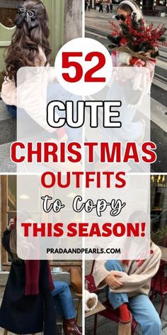 Women’s Christmas Outfit Ideas, Casual Xmas Outfits, Cute Christmas Outfits Casual, Xmas Outfits Women Casual, Christmas Outfits Classy, Christmas Outfit With Jeans, Casual Holiday Outfits Christmas, Christmas Outfit Women Casual, Xmas Outfits Women