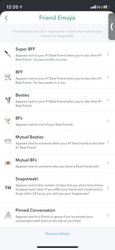 an iphone screen showing the menu for friends and friends on their cell phones, with text that