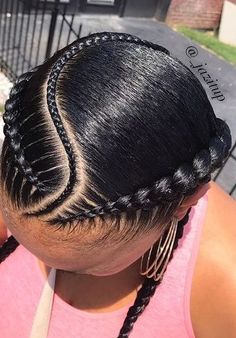 Two Braid Hairstyles, African Hair Braiding Styles, Braided Cornrow Hairstyles, Two Braids, Beautiful Braids, Girls Hairstyles Braids, Girls Braids