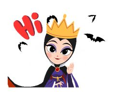 the evil queen from disney's animated movie