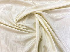 the white fabric is very soft and smooth