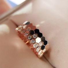 "Lovers Exquisite Polygon Beehive Shiny Stone Cocktail Ring For Women, Indn8530 Ring Size: 6 Material: Rose Gold Plated Brass Attractive Packaging Other Available Ring Size: 6, 7, 8, 9 Message Me For Bundle Buying. 100% Brand New Thank You!" Honeycomb Ring, Rings Set For Women, Rings Set, Engagement Jewelry, Finger Ring, Rings Simple, Rose Gold Color, Crystal Rings, Ring Wedding