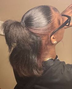 Hairstyles For Short Relaxed Hair, Short Relaxed Hair, Flat Iron Natural Hair, Silk Press Hair, Short Relaxed Hairstyles, Silk Press Natural Hair, Natural Straight Hair, Hairstyles Indian, Short Hair Black