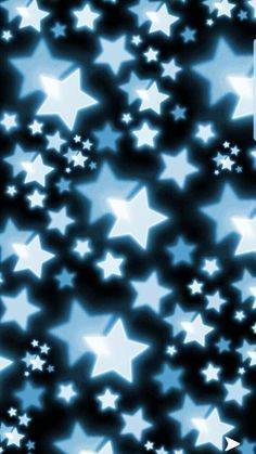 a blue and white background with stars in the middle, which are very similar to each other