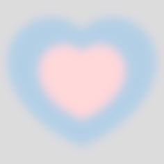 a blue and pink heart on a gray background