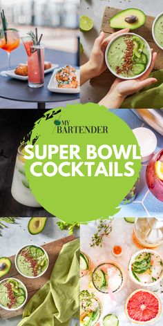 the bartender super bowl cocktails