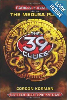 the book cover for the 39 clues by gordon koran