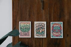 Inspirational Quote Wall, Positive Art, Inspirational Quotes Wall Art, Quote Wall Art, Meditation Quotes, Yoga Room, Quote Poster, Meditation Yoga, Quote Wall