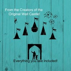 an advertisement for the original wall castle