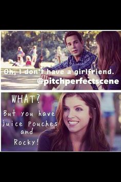 Becca Pitch Perfect, Pitch Perfect Funny, Glee Rachel, Best Movie Quotes