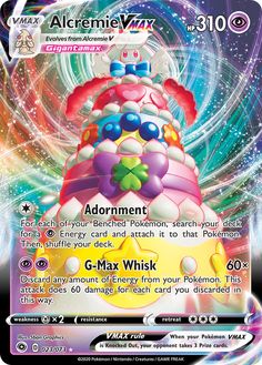 an image of a pokemon card with the caption's name and number on it