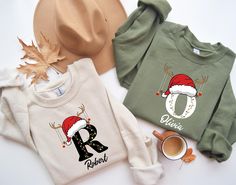 Custom Name  Family Christmas Sweatshirt, Christmas Shirt, Personalized Christmas  Shirt, Christmas Party, Merry Christmas, Christmas Gift -----How To Order----- 1-) Please, check and review all photos 2-) Choose your sweatshirt (or hoodie) size and color 3-) Click add to cart. You can go back to add more product 4-)Click "Proceed to check out" 5-)When you check out, you can add a note to seller for any request. ---------- Product ---------- * The material is 50% cotton 50% polyester * Heat tran Christmas Name Shirts, Personalized Christmas Shirts, Name Shirts, Christmas Names, Matching Colors, Sweatshirt Christmas, Christmas Christmas, Christmas Shirt, Christmas Sweatshirts